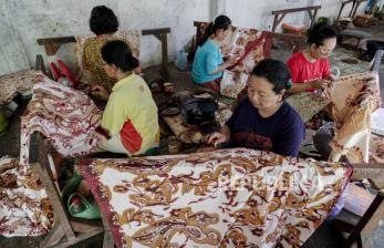 Rumah Produksi Batik Tulis kembali Menggeliat di Lasem