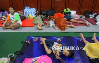 Aula DPRD Kudus Difungsikan untuk Tempat Pengungsian Warga Terdampak Banjir