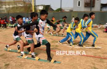 Permainan Tradisional Meriahkan Festival Olahraga Rakyat Jakarta 2026