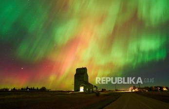 In Picture: Keindahan Aurora Borealis Hiasi Langit Kanada