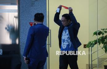 Ridwan Kamil Diperiksa KPK 6 Jam Terkait Kasus Pengadaan Iklan di Bank BJB