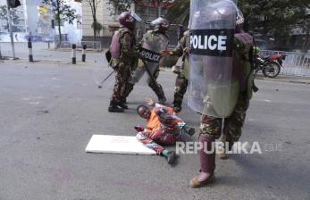 In Picture: Demo Tolak Kenaikan Pajak di Kenya Ricuh, Puluhan Orang Dilaporkan Tewas 