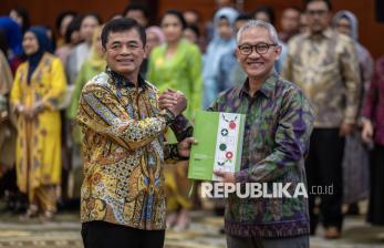 In Picture: Menkeu Sri Mulyani Lantik Djaka Budi Utama Jadi Dirjen Bea Cukai