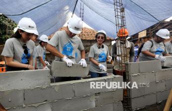 In Picture: Mewujudkan Mimpi Warga Sukamanah Miliki Rumah Layak Huni