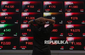 IHSG Ditutup di Zona Merah pada Perdagangan Sore Ini