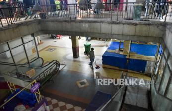 Pasar Petisah Medan Sepi Pembeli