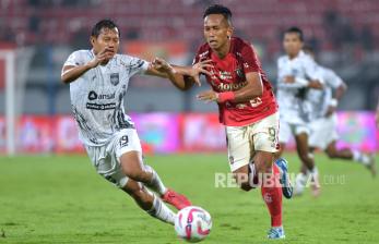 In Picture: Bali United imbang lawan Borneo FC Samarinda