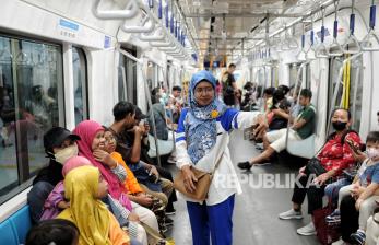 Libur Natal dan Cuti Bersama, Waktu Tunggu MRT Berubah dari 5 Menit Jadi 10 Menit