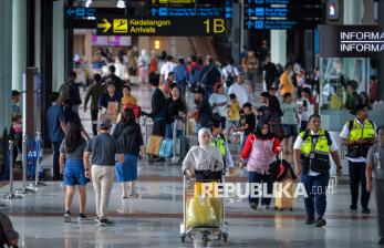Arus Balik Libur Nataru, Aktivitas Penumpang di Bandara Soetta Meningkat