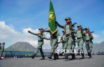 In Picture: Peringatan HUT ke-58 Polhut di Kawasan Taman Nasional Bromo Tengger Semeru