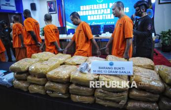 In Picture: Awal Tahun, BNN Amankan 60,19 Kg Narkoba dari Pengungkapan 11 Kasus