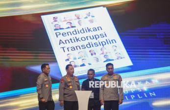 In Picture: Satgassus Pencegahan Korupsi Polri Luncurkan Buku Pendidikan Antikorupsi 