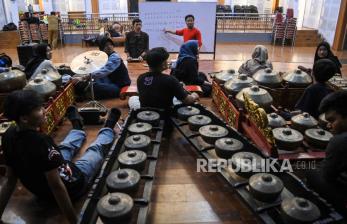 In Picture: Pelatihan Seni Musik Nusantara di Jakarta