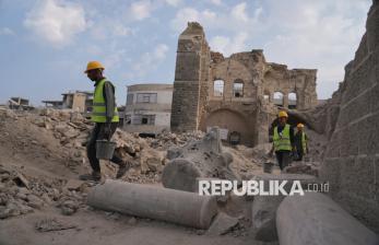 Restorasi Museum Istana Pasha di Tengah Reruntuhan Gaza