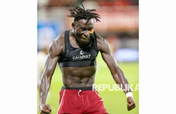In Picture: Balotelli Cetak Gol, PSM Makassar Tundukkan Malut United 
