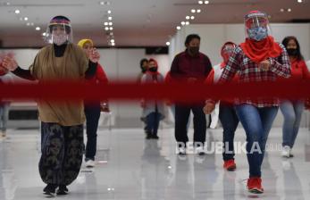 Ilustrasi senam. Pemerintah Kota Surabaya, Jawa Timur, bekerja sama dengan Persatuan Dokter Paru Indonesia (PDPI) menggelar senam pernafasan untuk pasien Covid-19 yang telah sembuh.