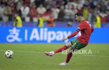  Ronaldo Cetak Gol Saat Portugal Sikat Polandia 3-1 di UEFA Nations League