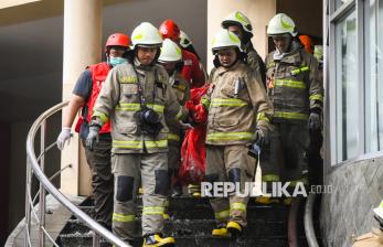 Polisi: Sumber Kebakaran Glodok Plaza dari Lantai Sembilan Bekas Ruang Diskotek