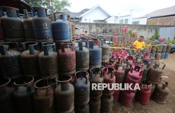 Gudang Elpiji Ilegal di Aceh Digrebek Aparat Gabungan