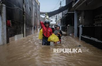 Sungai Tondano Meluap, Permukiman Warga di Manado Terendam Banjir