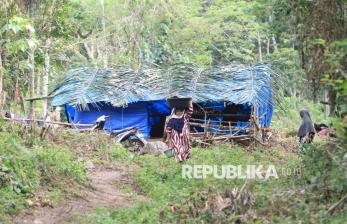Ratusan KK Korban Banjir di Nagan Raya Masih Mengungsi di Hutan