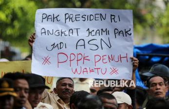 Tenaga Non-ASN di Aceh Gelar Demo, Minta Diangkat Sebagai PPPK Penuh Waktu