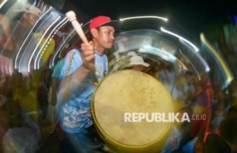Dentuman Gandang Tasa Hidupkan Tradisi Tabuik di Pariaman