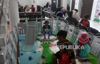 In Picture: Penyediaan Fasilitas Ruang Bermain untuk Anak di Puskesmas Bogor