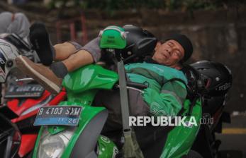 In Picture: Ribuan Pengemudi Ojek Daring akan Mogok Massal Matikan Aplikasi