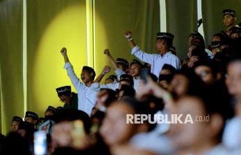 Ribuan Nahdliyin Ikuti Peringatan Harlah ke-100 NU di Istora, Presiden Prabowo Batal Hadir