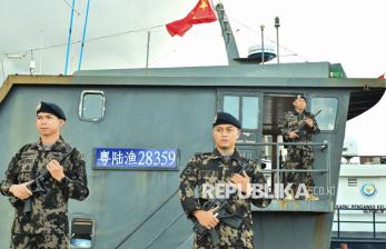 In Picture: KKP Tangkap Kapal Ikan Berbendera Cina di Perairan Bali