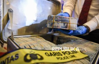 Bank Indonesia Musnahkan 466 Ribu Lembar Uang Palsu