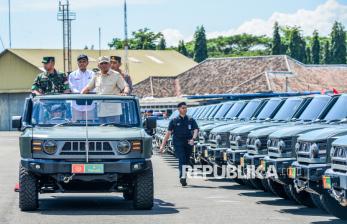 In Picture: Kemenhan Serahkan 700 Unit Maung MV3 untuk Kendaraan Operasional TNI-Polri