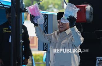 Momen Presiden Prabowo Musnahkan 2,1 Ton Narkoba