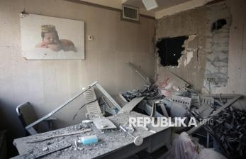 Penampakan RS Anak Gandhi di Teheran yang Porak Poranda Akibat Serangan Udara Israel