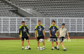 Misi Bangkit Socceroos Vs Janji Kejutan dari Shin Tae-yong