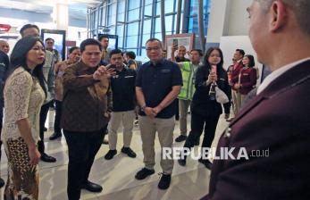 In Picture: Menteri BUMN Tinjau Kesiapan Bandara Soetta Jelang Libur Nataru