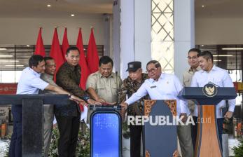Presiden Prabowo Resmikan Stasiun Tanah Abang Baru