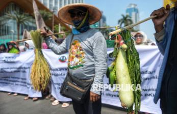 Ratusan Petani Gelar Aksi, Tuntut Pemerintah Selesaikan Konflik Agraria