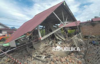 Bengkulu Diguncang Gempa, Puluhan Rumah Rusak