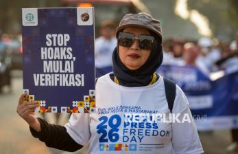 Fun Walk Hari Kebebasan Pers Dunia Satukan Insan Pers dan Masyarakat