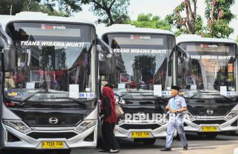 In Picture: Biskita Trans Wibawa Mukti Mulai Beroperasi, Tarifnya Masih Gratis