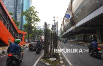 Menanti Pembongkaran Tiang Monorel Jakarta
