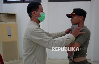 587 Personel Satpol PP Makassar Jalani Skrining TBC
