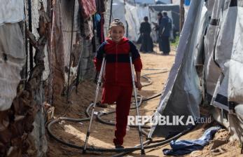 Kisah Malak Khader, Bocah Gaza yang Kehilangan Kaki Akibat Serangan Israel