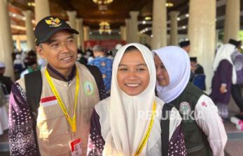 Rezeki tak Terduga Siti, Calhaj Termuda Indramayu Bisa Berangkat 22 Tahun Lebih Cepat 