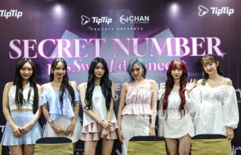 Jelang Konser Perdana di Indonesia, Personel Secret Number Gelar Jumpa Pers