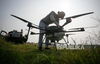 In Picture: Pemanfaatan Teknologi Drone di Sektor Pertanian