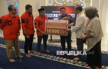 Yayasan Mochamad Thohir Serahkan Bantuan 10.000 Paket Logistik untuk Korban Bencana Sumatera