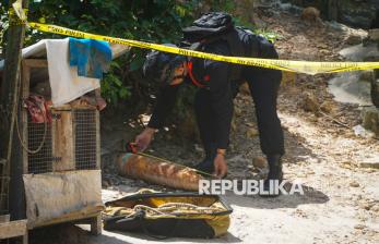 In Picture: Mortir Aktif Ditemukan di Permukiman Warga di Balikpapan